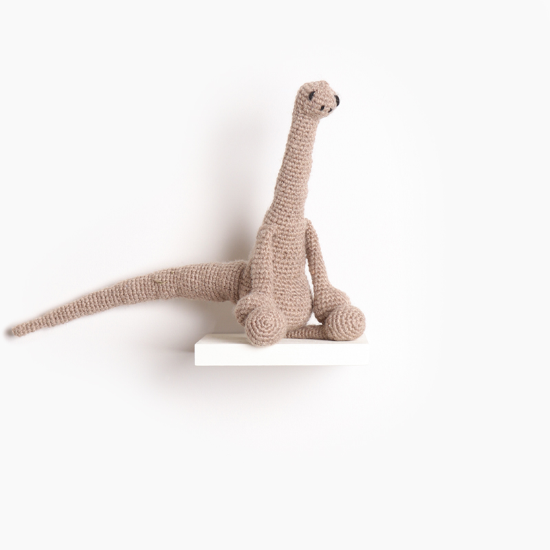 diplodocus dinosaur crochet amigurumi project pattern kerry lord Edward's menagerie